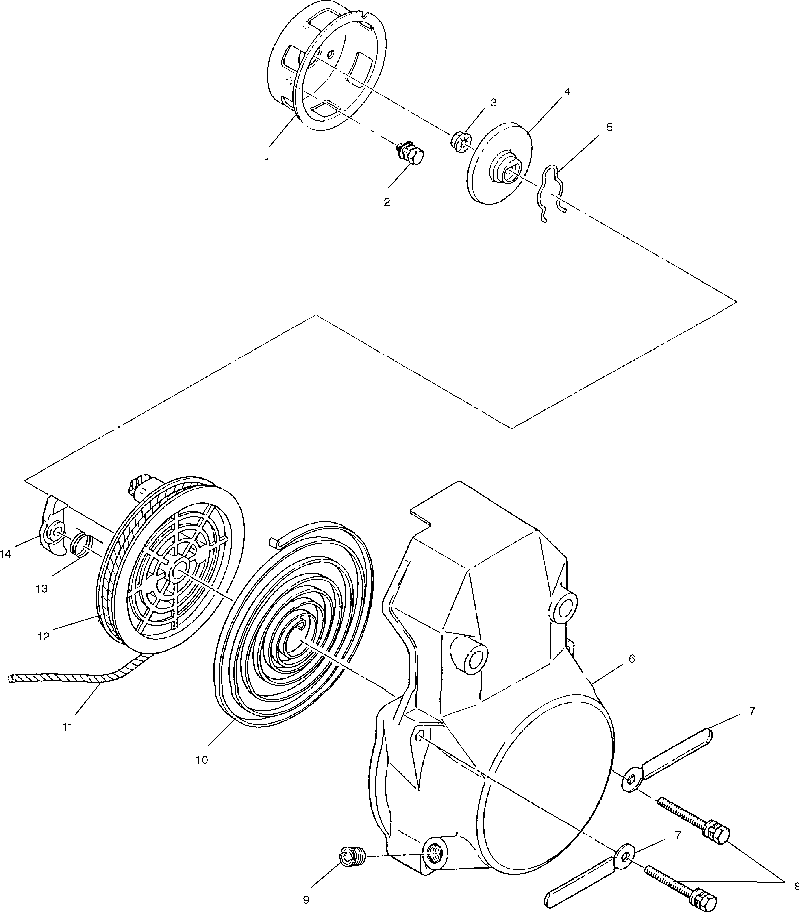 Recoil starter - s01su4bs