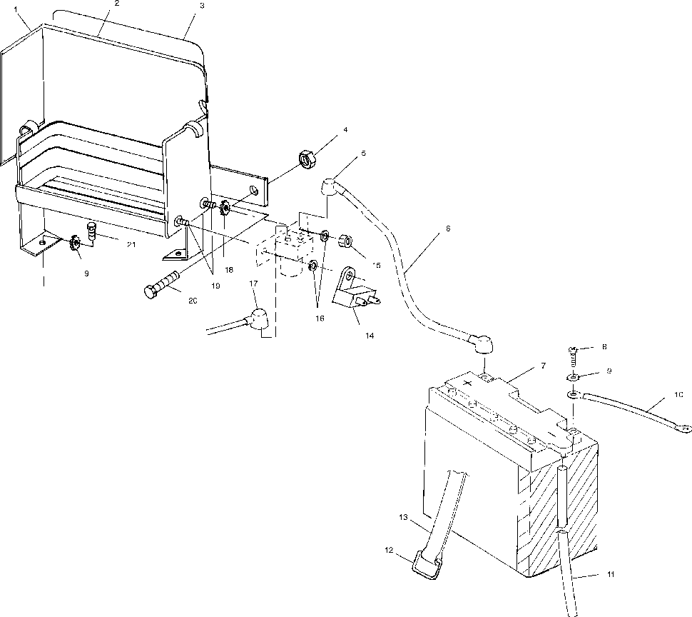 Battery box - s01su4bs