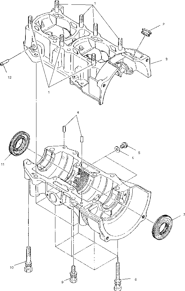 Crankcase - s01su4bs