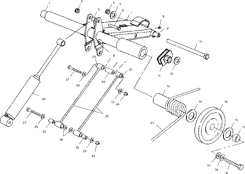 Rear torque arm - s02ld3as