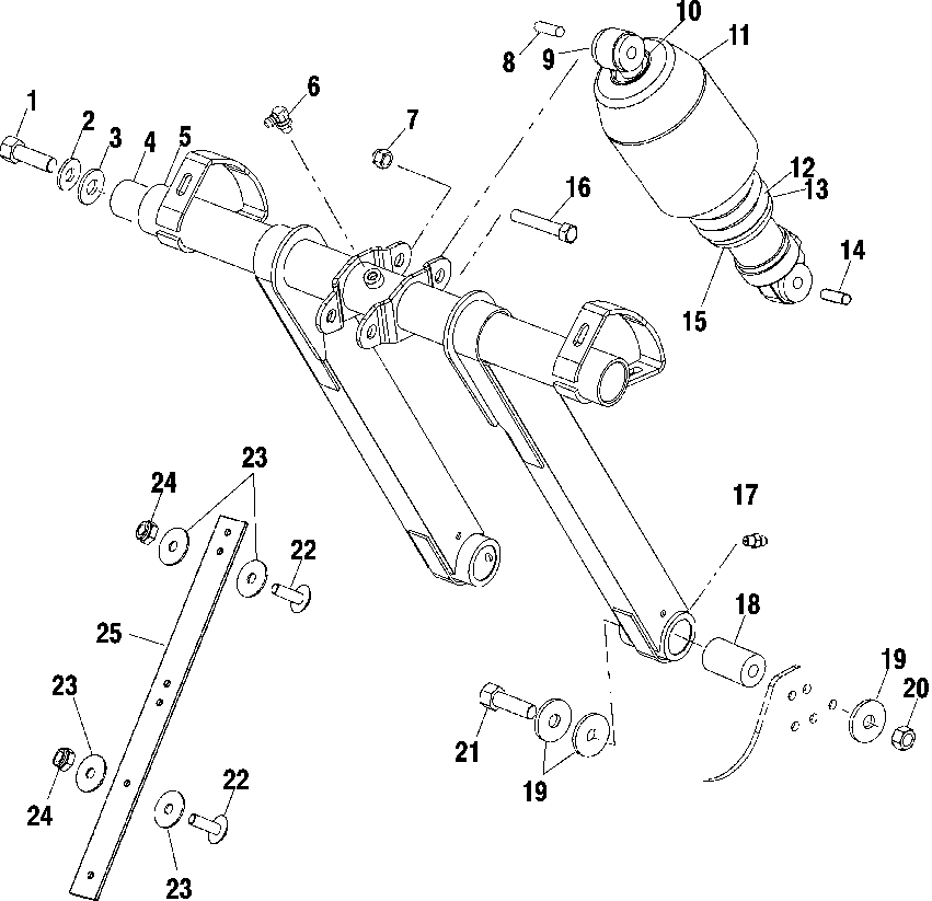 Front torque arm - s02nd4bs