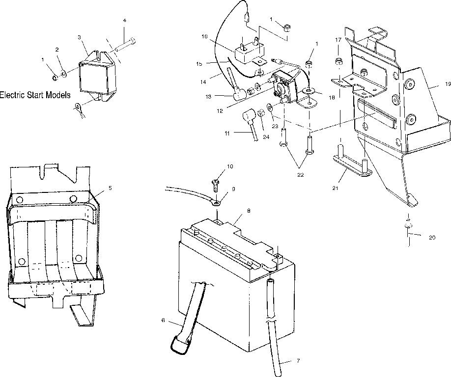 Battery box - s02np6es_s02ne6es