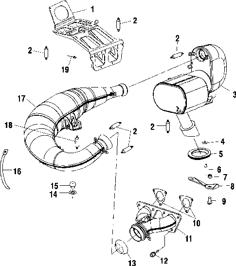 Exhaust system - s02nj6es