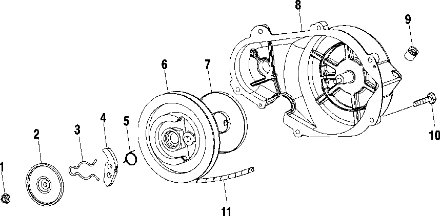 Recoil starter - s02nk8cs_csa