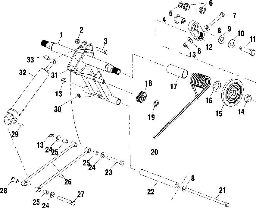 Rear torque arm (edge) - s02np5cs