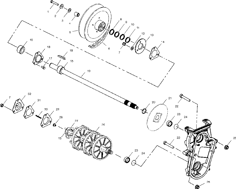 Drive train - s02ne8cs_s02np8cs_csa_csb