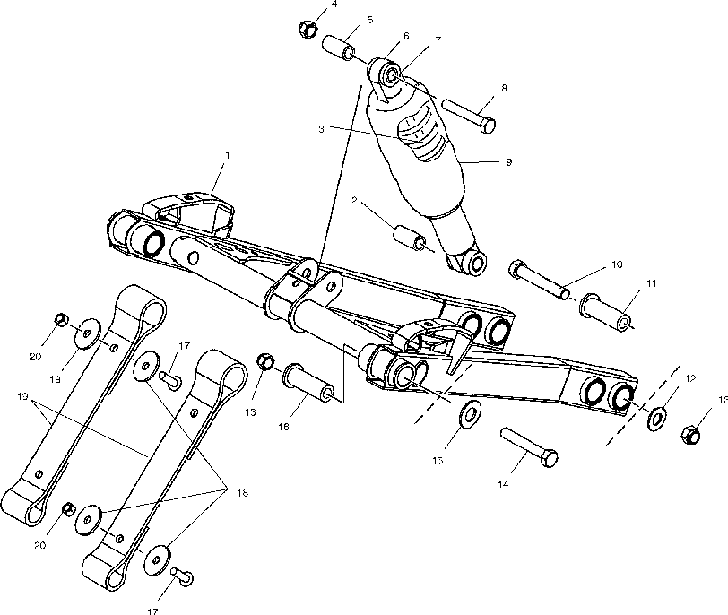 Front torque arm - s02nx4fs