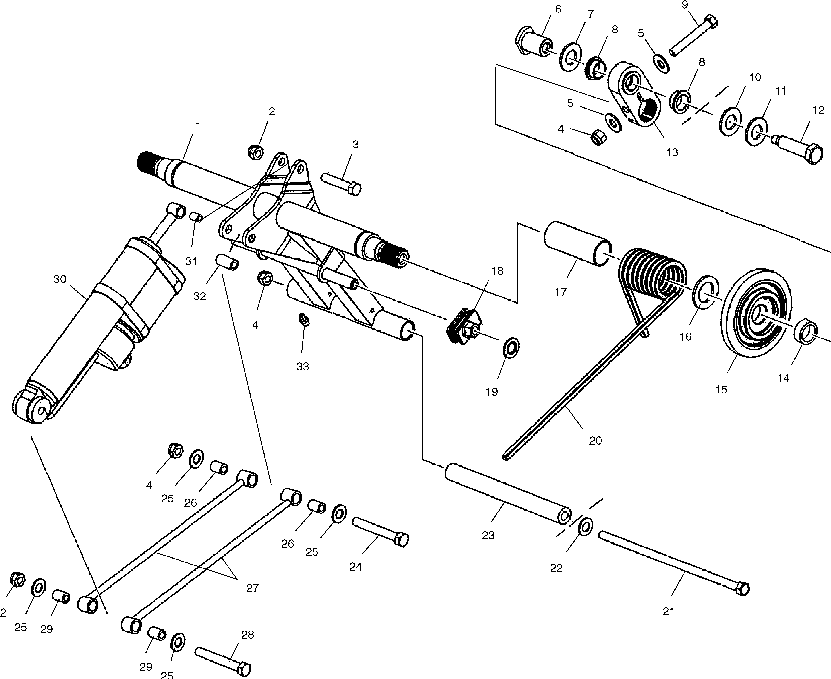 Rear torque arm - s02nx6es