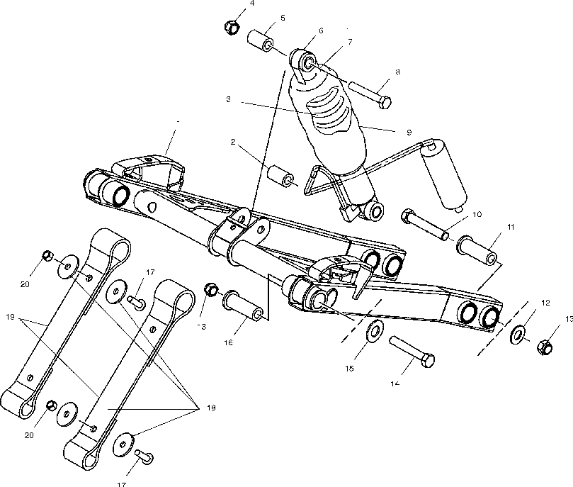 Front torque arm - s02nx6es