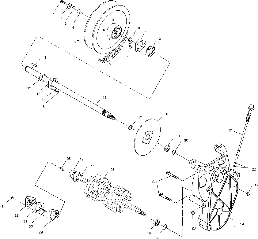 Drive train - s02sr5bs