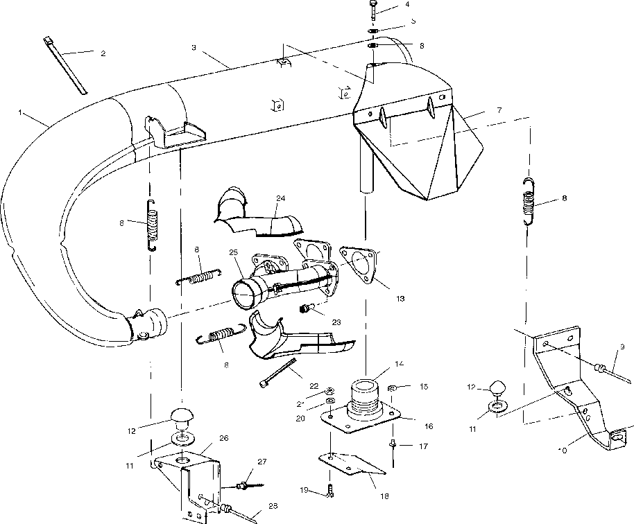 Exhaust system - s02sr5bs