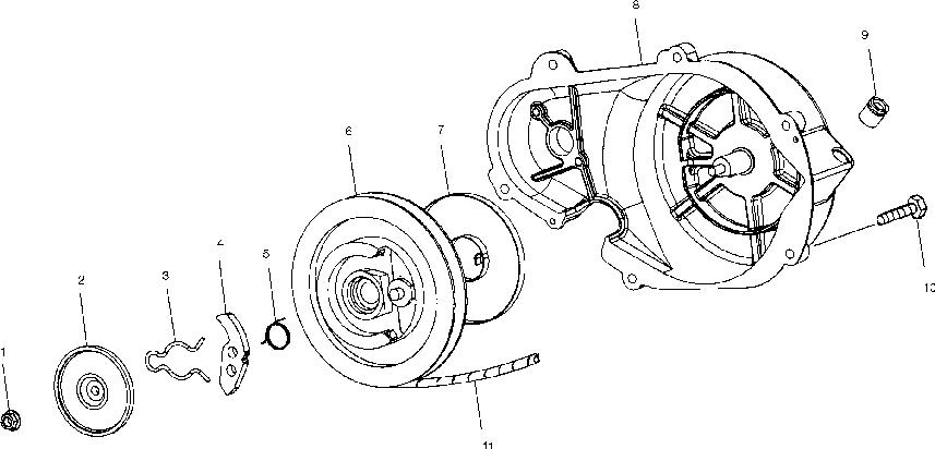 Recoil starter - s02ss7cs_ce