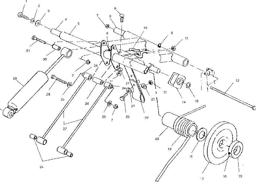 Rear torque arm - s02ss7cs_ce