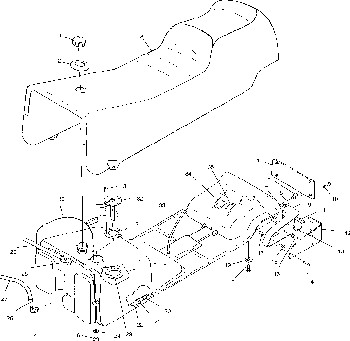 Seat and gas tank - s02st6es_s02st6esa