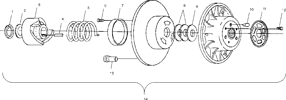 Driven clutch - s02su4bs_be