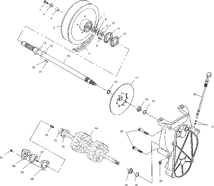 Drive train - s03lt3as