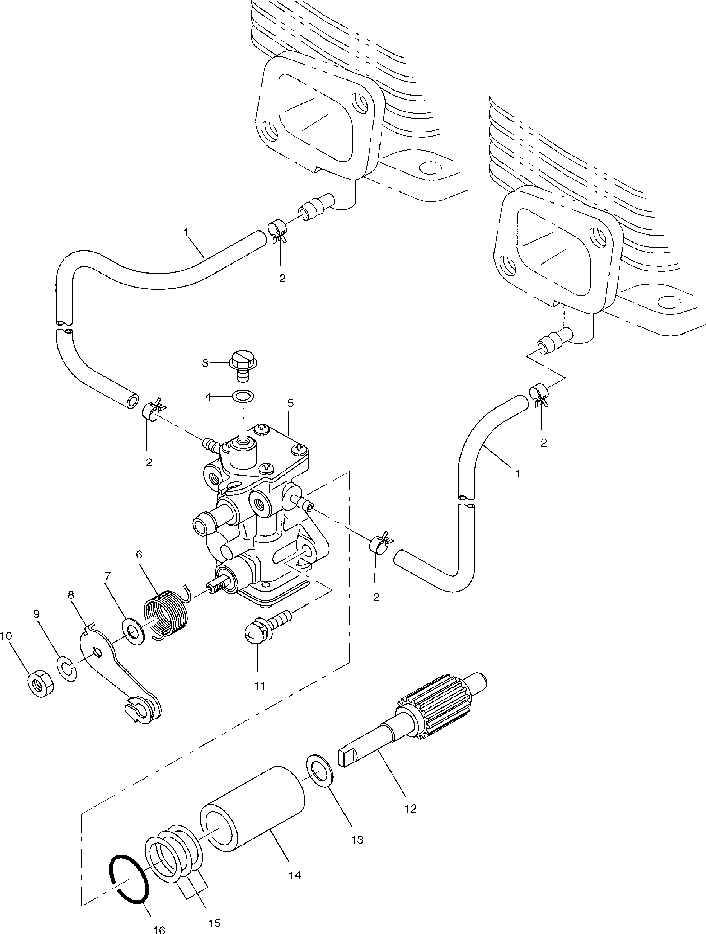 Oil pump - s03nb3as_s03nd3as