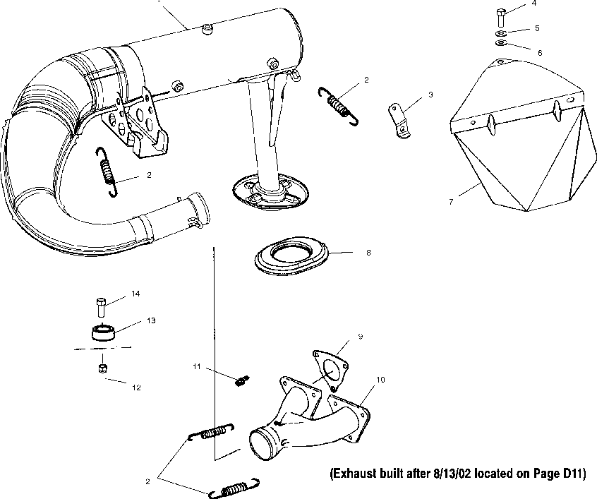 Exhaust system (built before 8_13_02) - s03nb5bs_a-s03na5bs-s03nf5bs-s03ne5bs