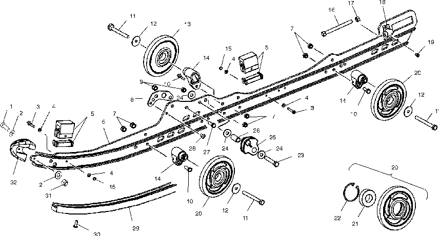 Rail mounting suspension - s03nk7cs_a-s03nl7cs_a-s03nk8cs_a-s03nl8cs_a-s03nm8cs