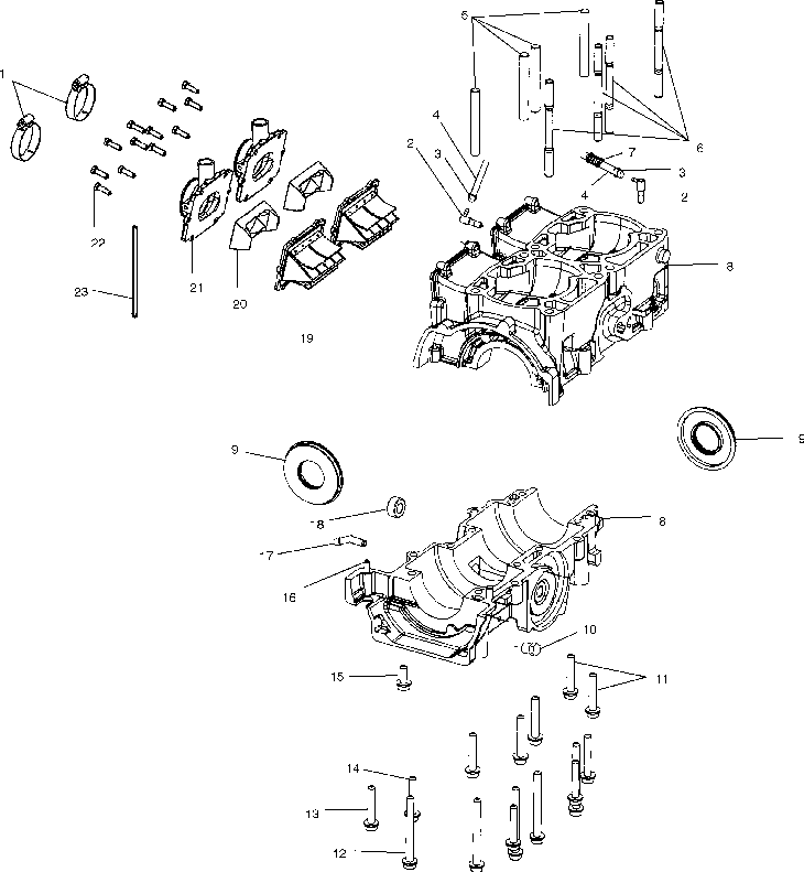 Crankcase - s03np5as