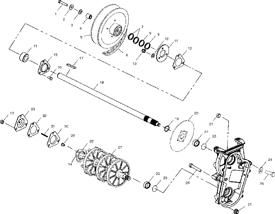 Drive train - s03np7cs_7csa_7csb_8cs_8csa_8csb-s03na7cs_8cs-s03nf7cs_8cs-s03ne7cs_8cs