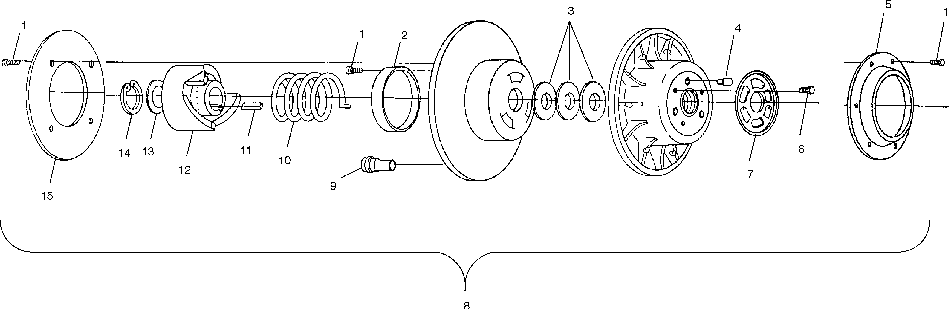 Driven clutch - s03ns7cs_a-s03ns8cs_a