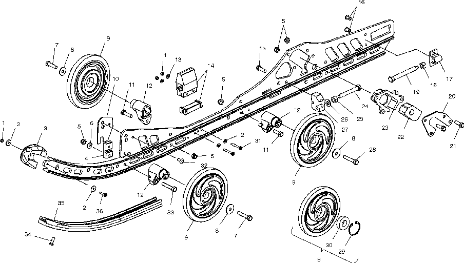 Rail mounting - s03nt7cs_s03nt8cs