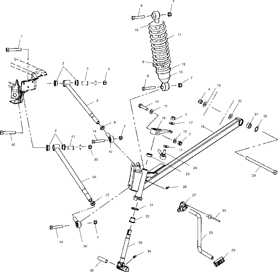 Front suspension - s03nt7ds