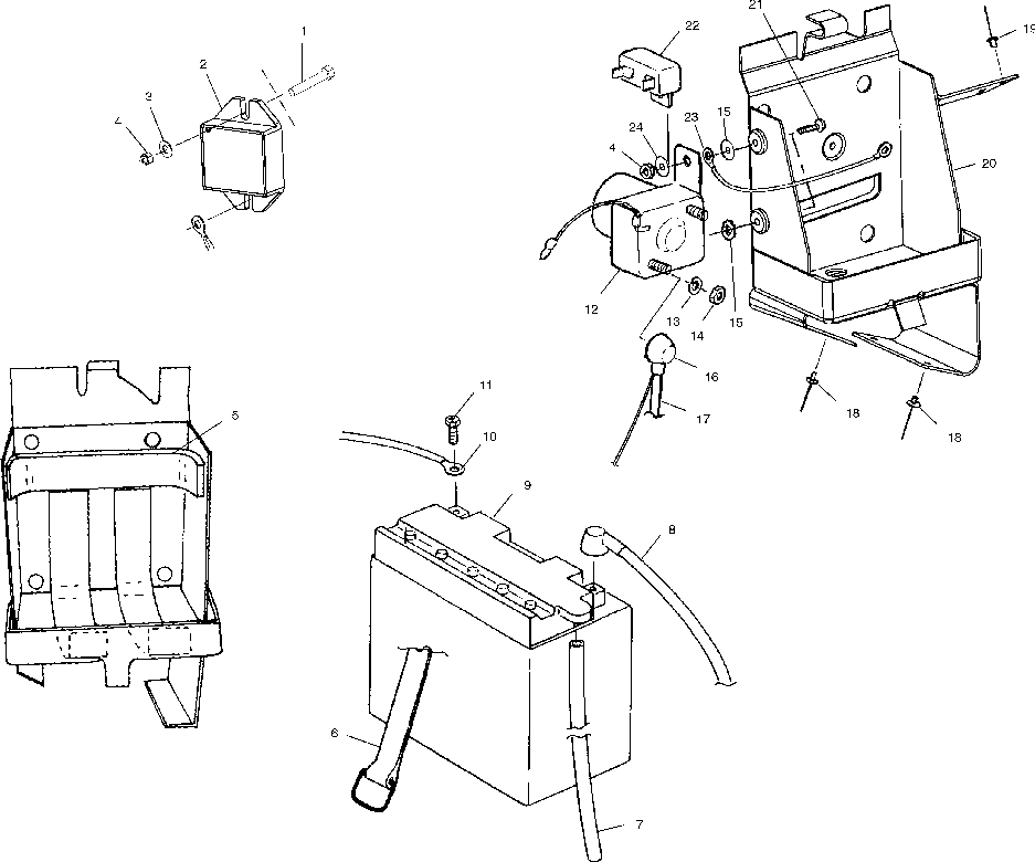 Battery box - s03st5bs