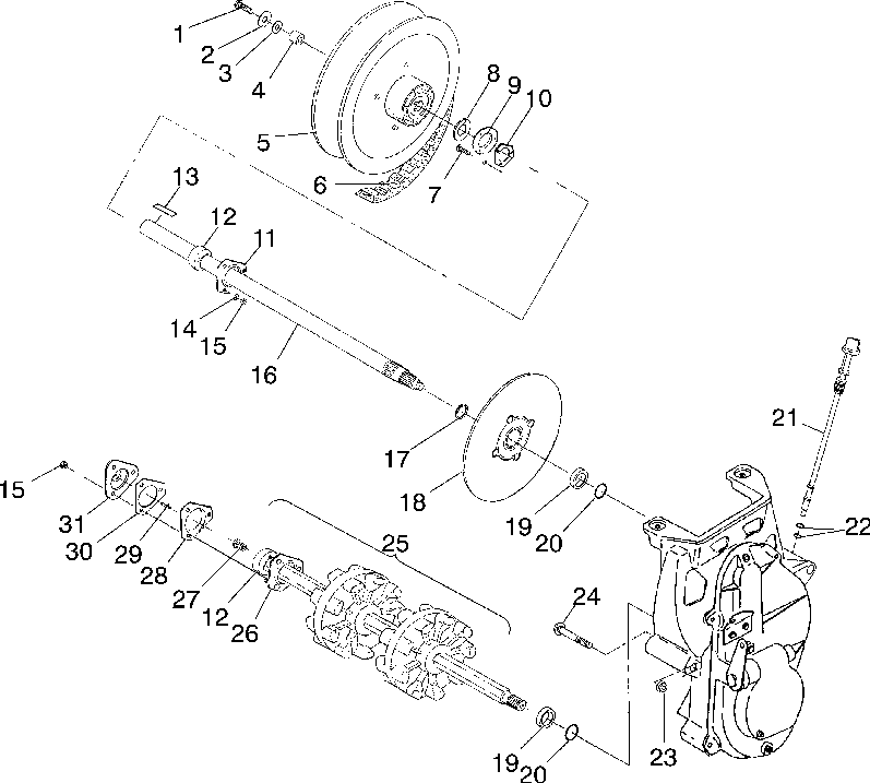 Drive train - s03su5bs_bsa