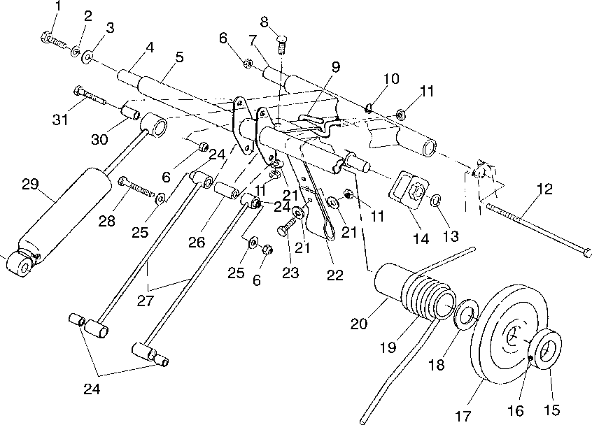 Rear torque arm - s03su5bs_bsa