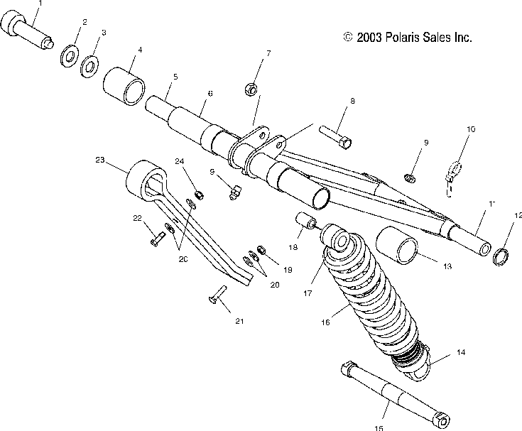 Front torque arm (m-10) - s04nd7cs_csa_8cs_csa_csb