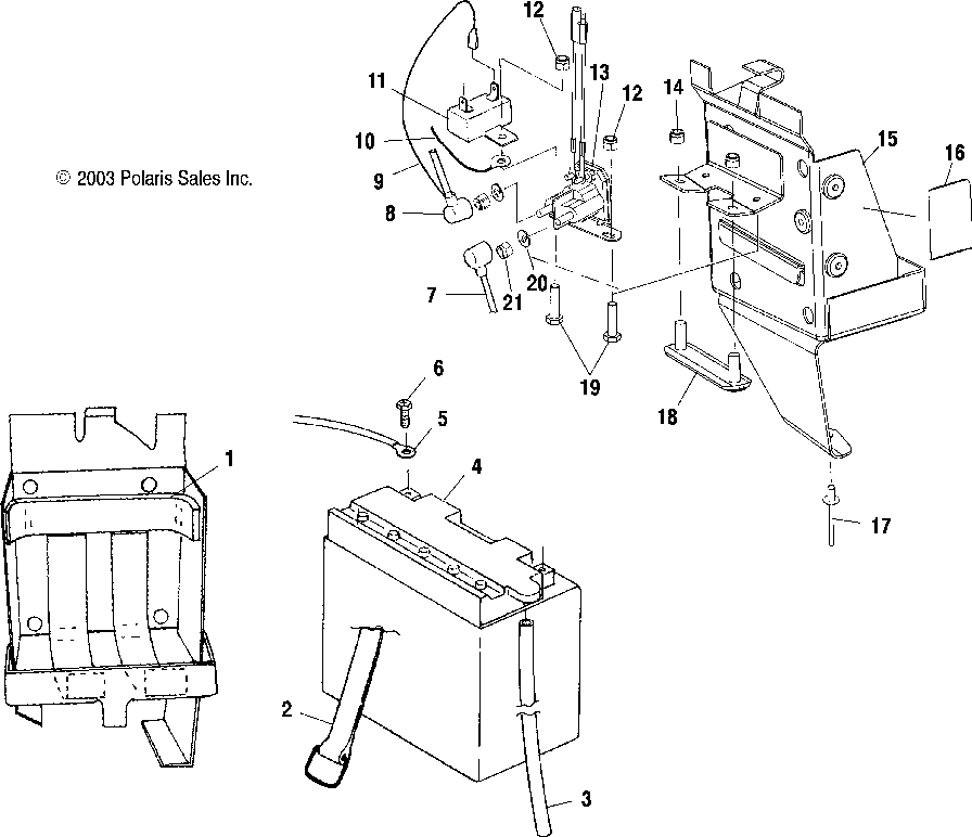 Battery box - s04nd7cs_csa_8cs_csa_csb