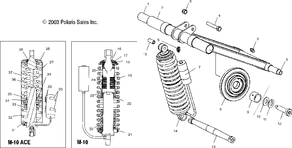 Rear torque arm (m-10) - s04nd7cs_csa_8cs_csa_csb