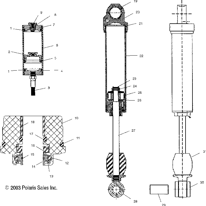 Shock (rear track)(m-10) - s04nd7ds_dsa