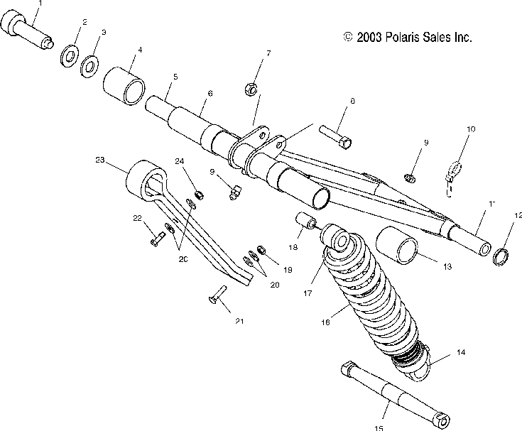 Front torque arm (m-10) - s04nd7ds_dsa