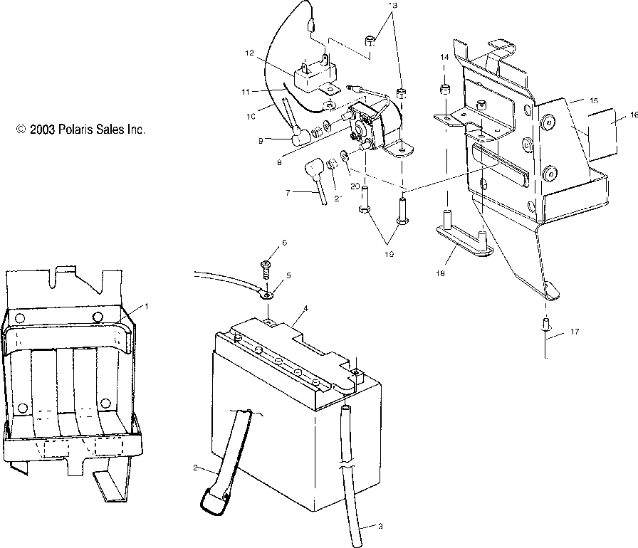 Battery box - s04nj5bs_a