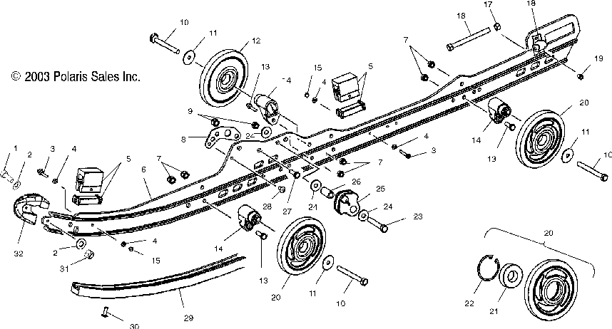 Rail mounting suspension - s04nj5bs_a