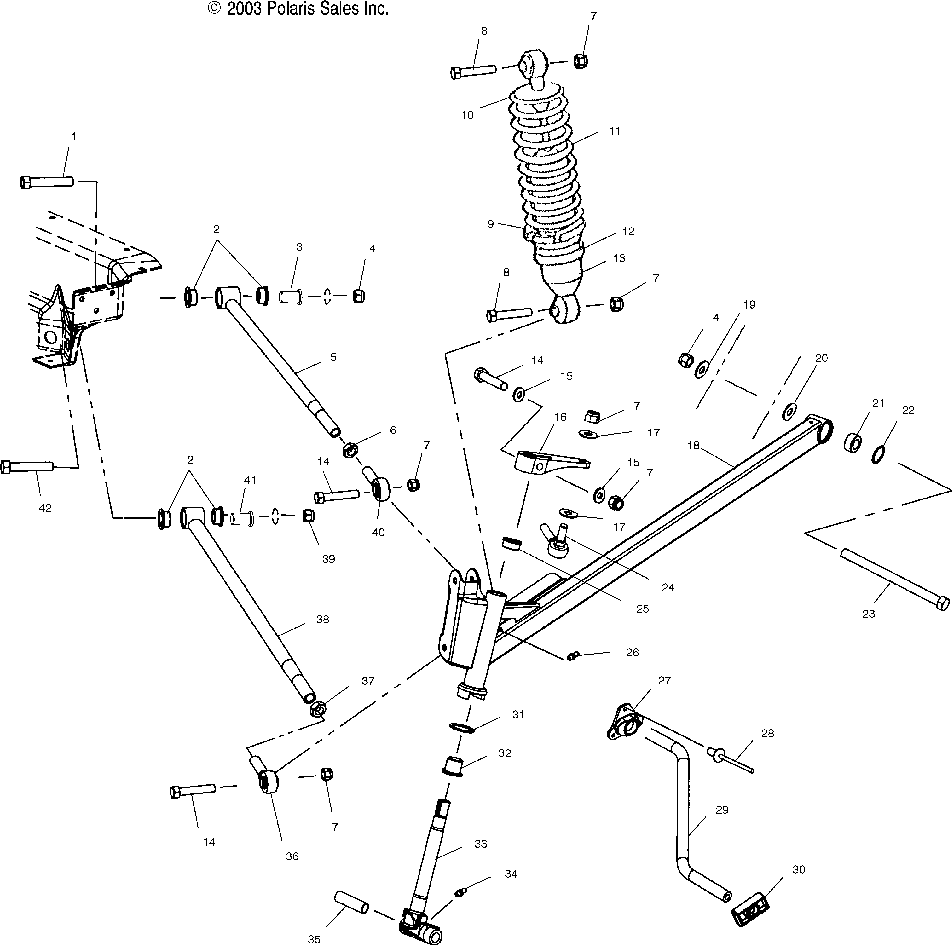 Front suspension - s04nt7ds