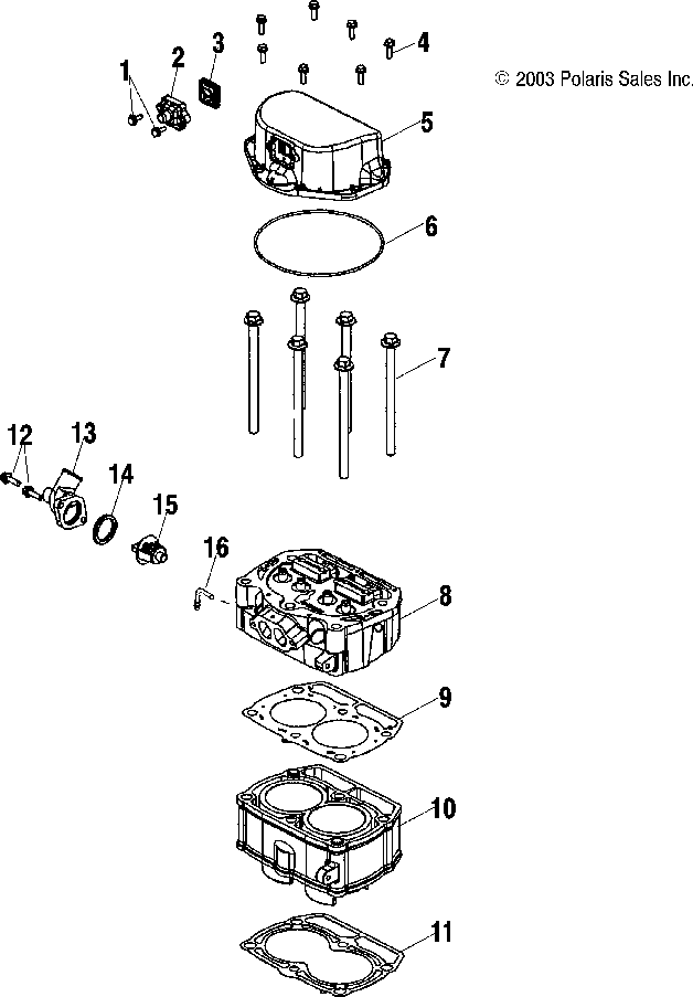 Cylinder and cylinder head - s04nt7ds