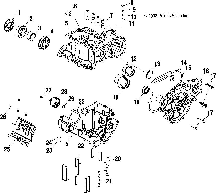 Crankcase - s04nt7ds