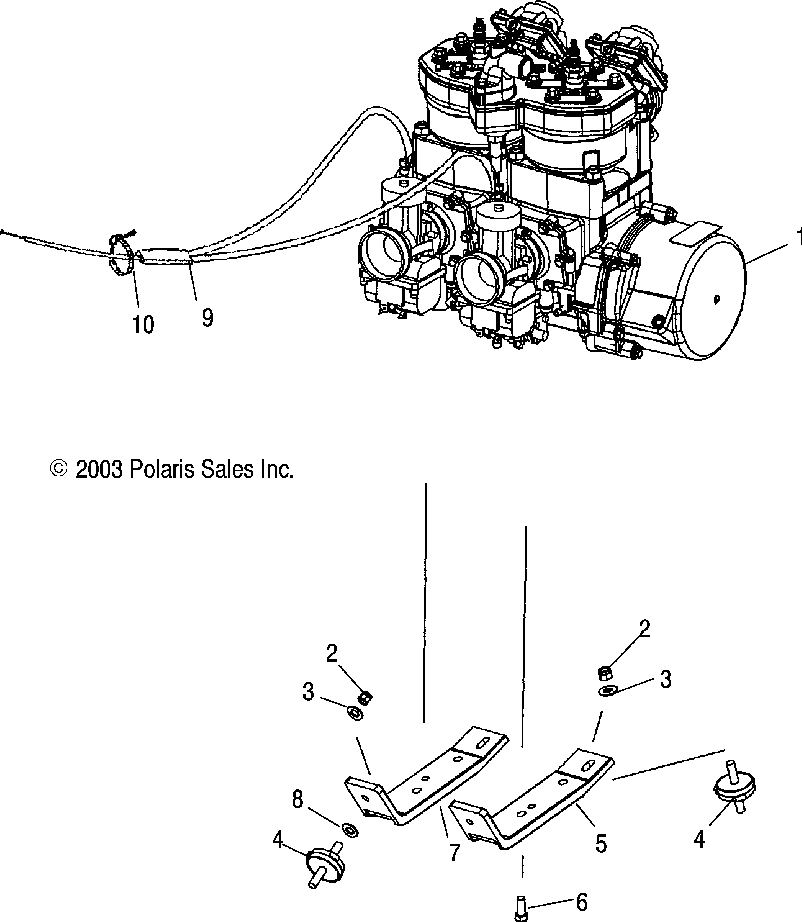 Engine mounting - s04nx4cs_ce