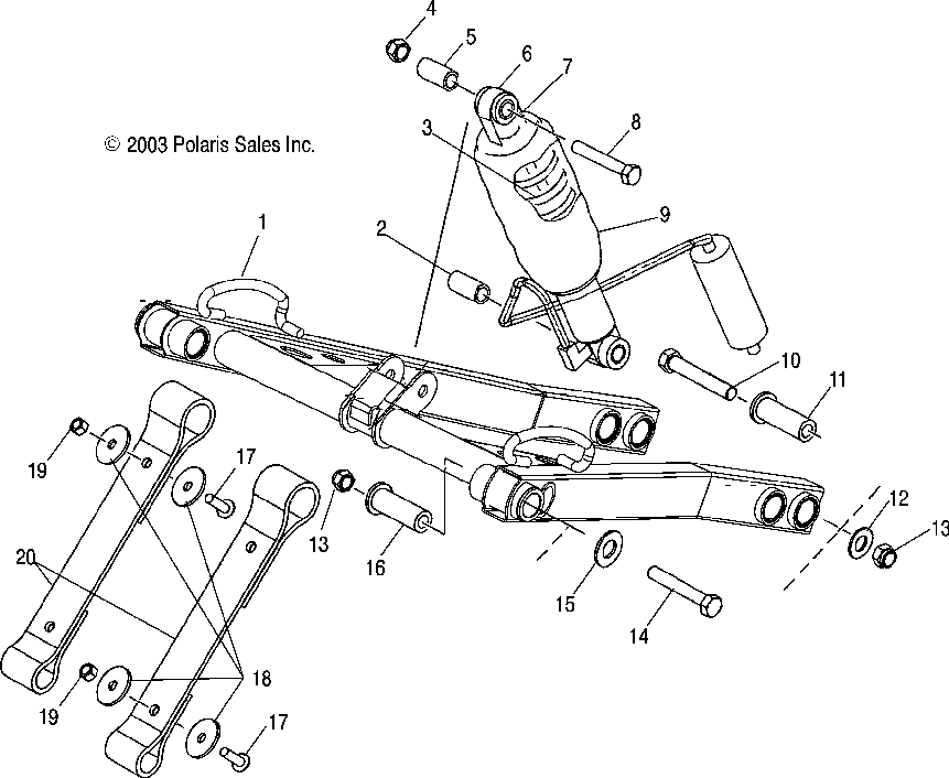 Front torque arm - s04nx4cs_ce