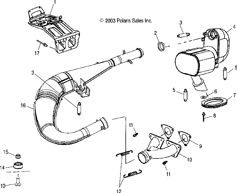 Exhaust system - s04nx5bs_be