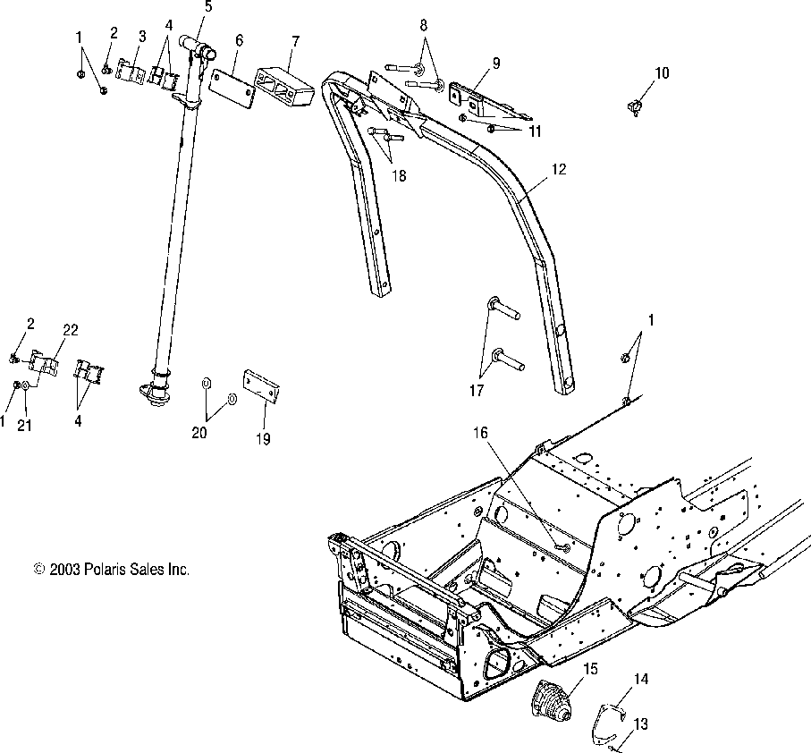 Steering post - s04nz8cs_csa_ce