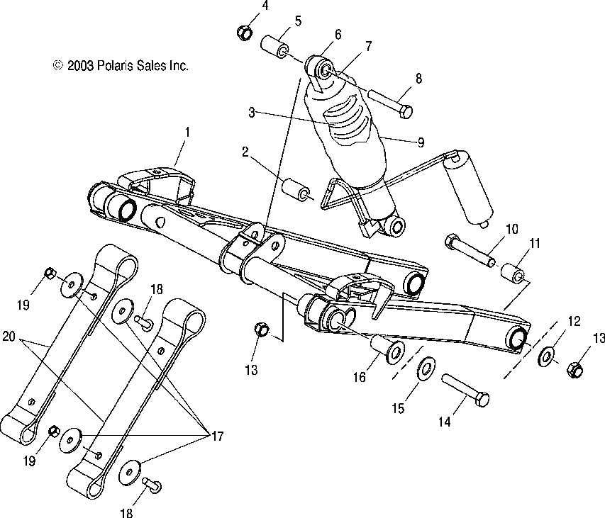 Front torque arm - s04nz8cs_csa_ce