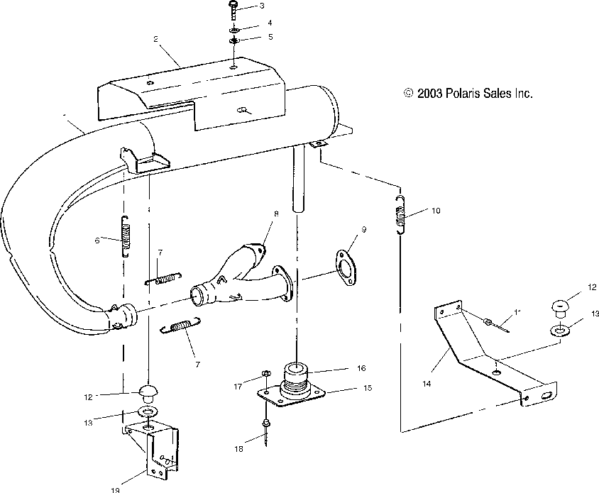 Exhaust system - s04su4bs_be