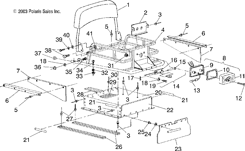 Rack and tunnel extension - s04su4bs_be