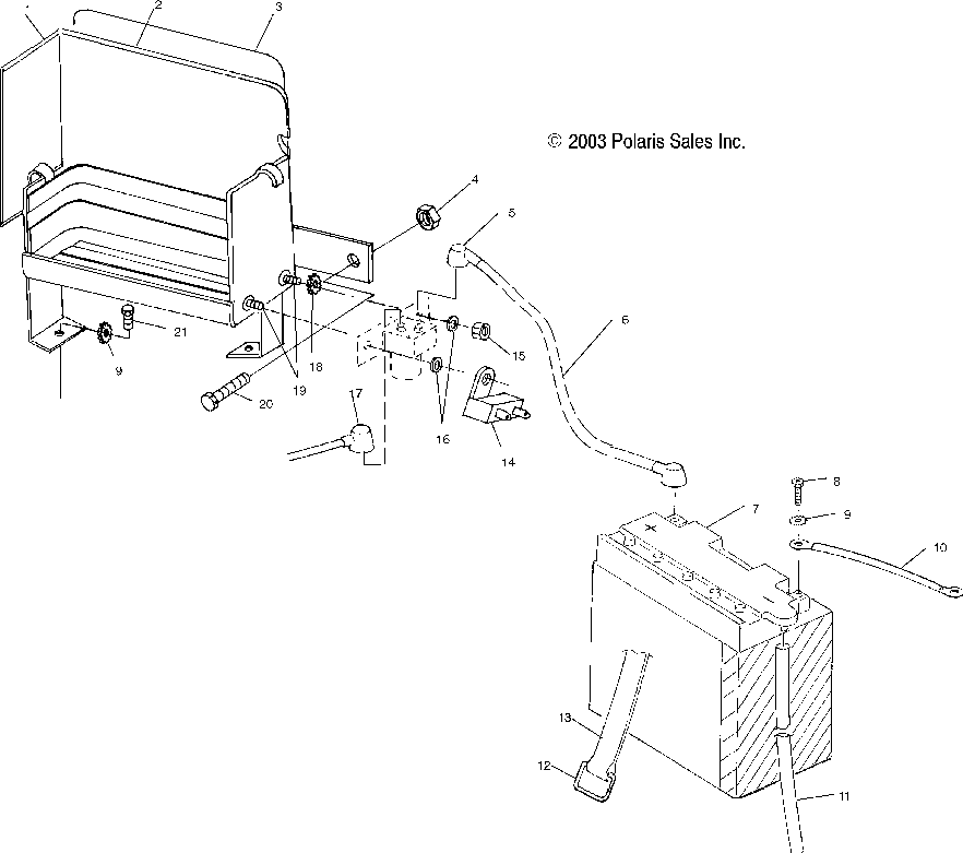 Battery box - s04su4bs_be