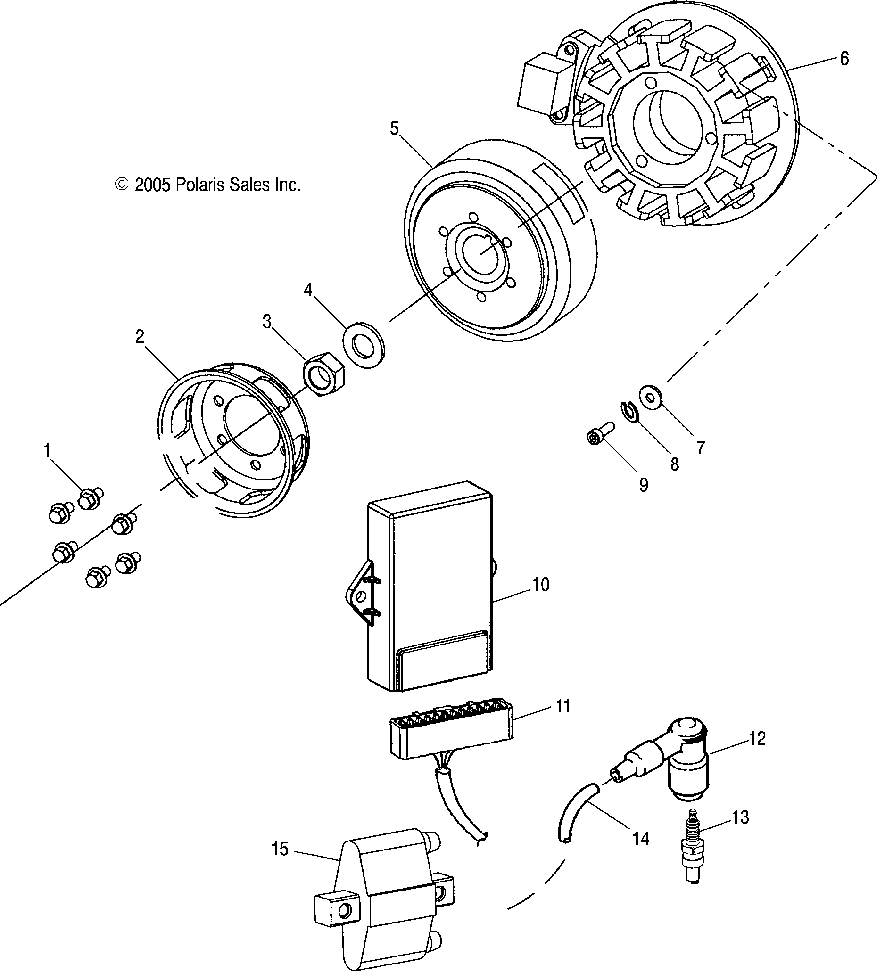 Engine magneto - s07mx4cs_ce